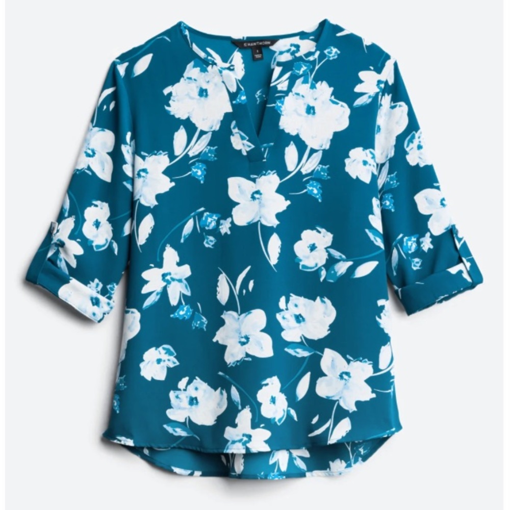 🌺41 Hawthorn (L) Ivy Textured Blouse🌺